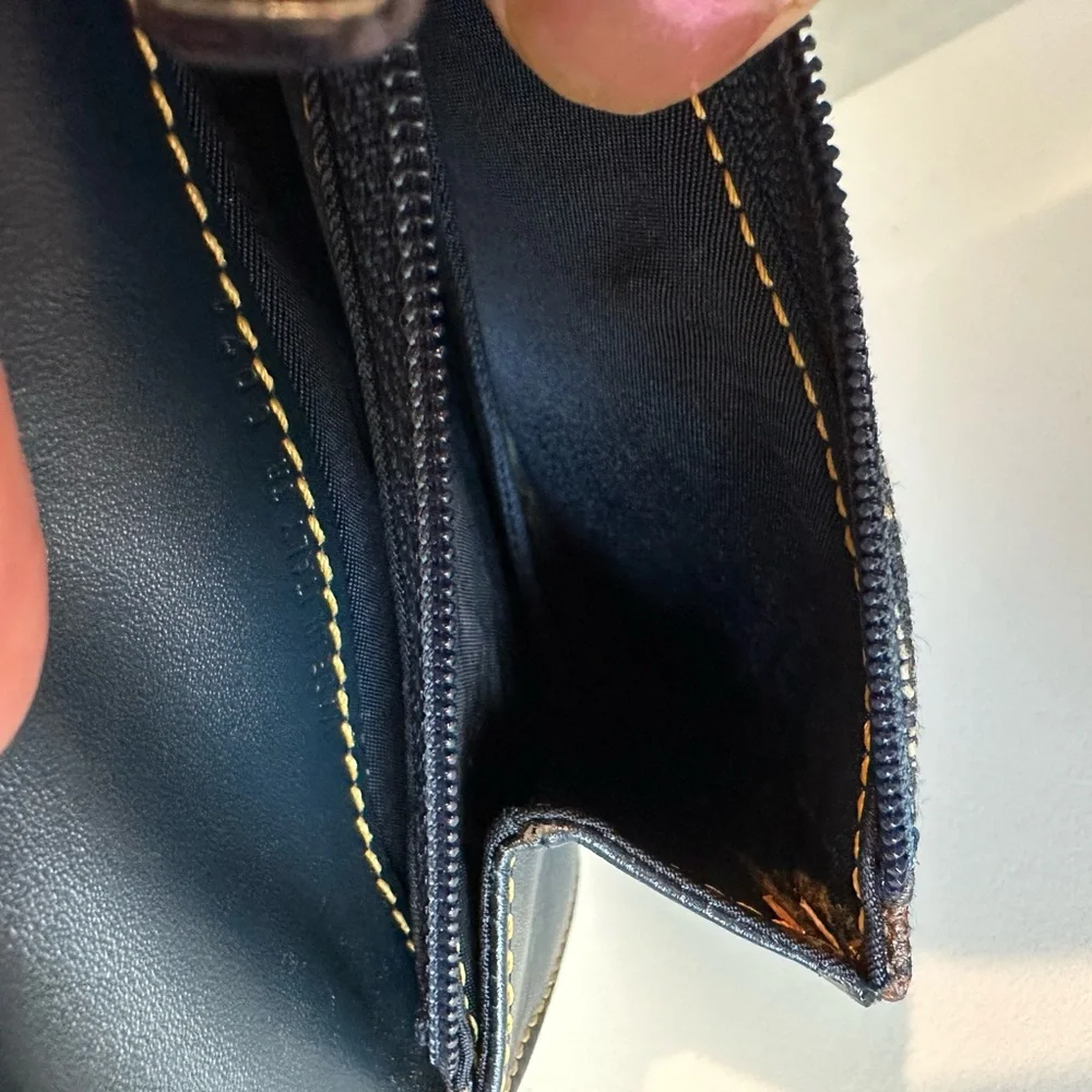 Christian Dior Saddle Oblique coin wallet